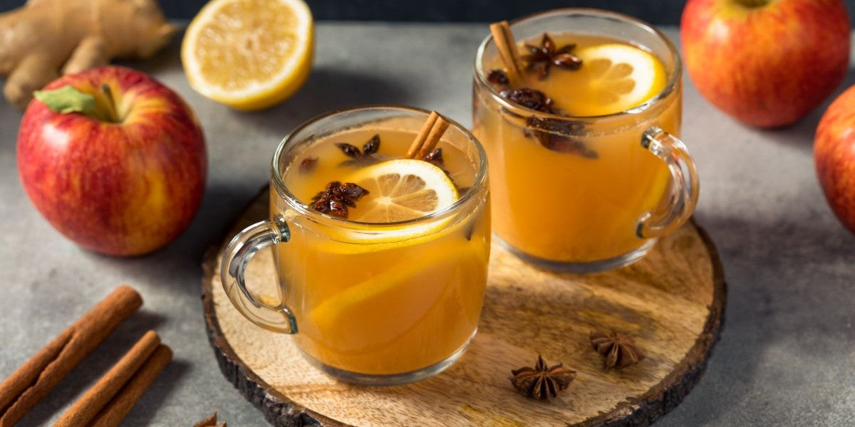 Basischer Apfel-Zimt-Punsch