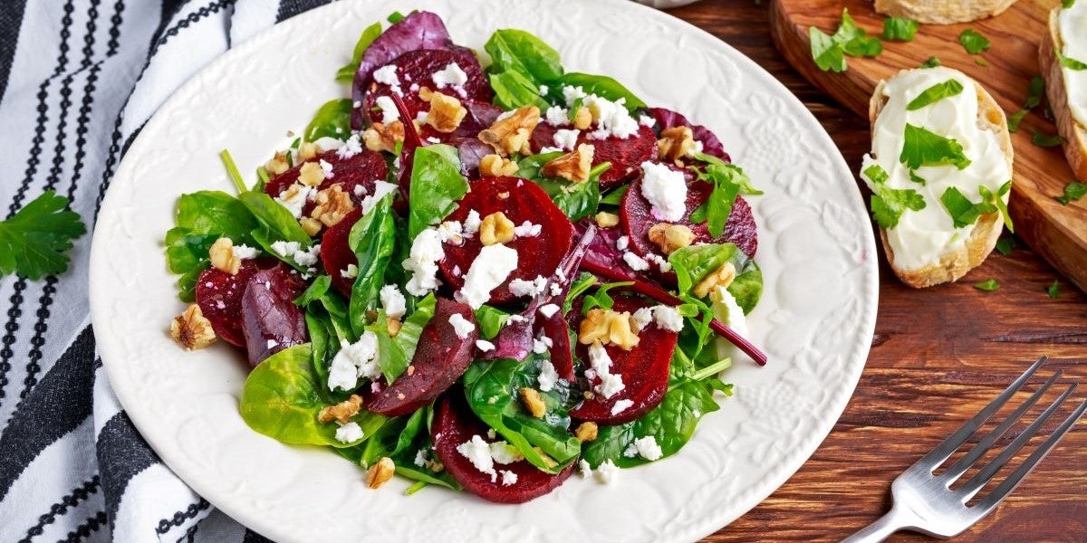 Basischer Rote-Bete-Salat mit Walnüssen