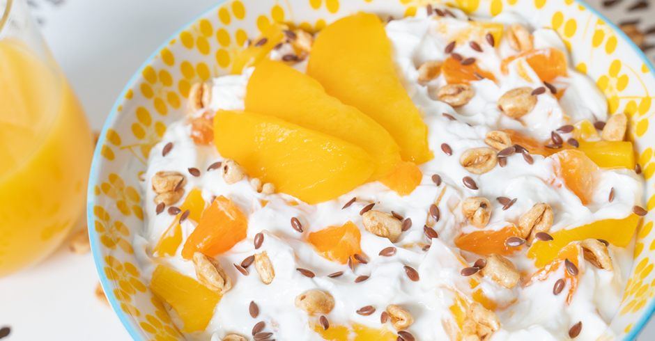 Recipe Peach Tangerine Muesli Basica®