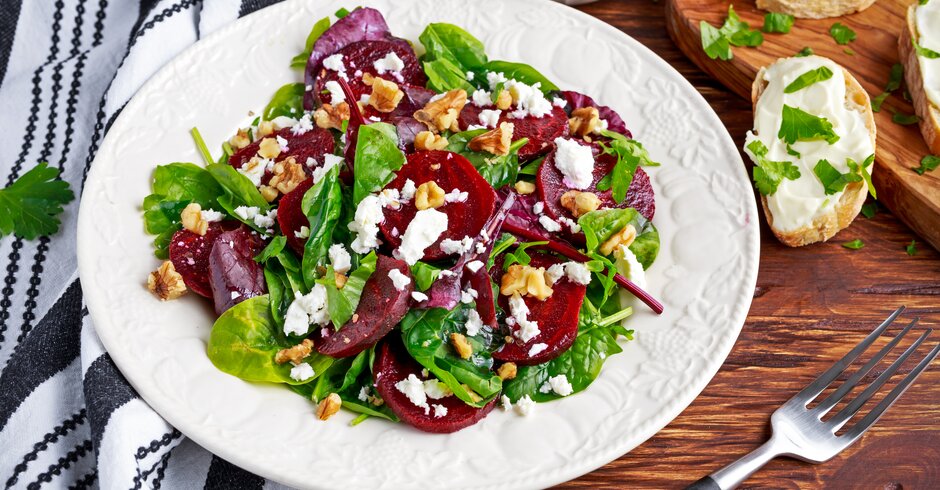 Basischer Rote-Bete-Salat mit Walnüssen