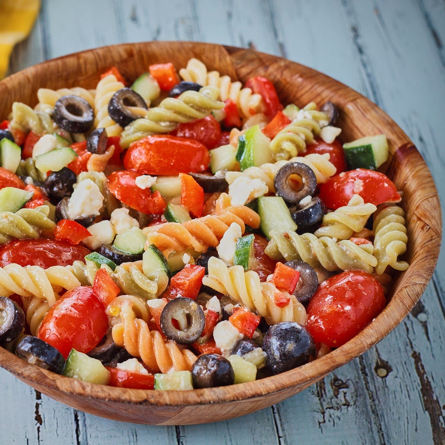 Basischer Nudelsalat mit Gemüse