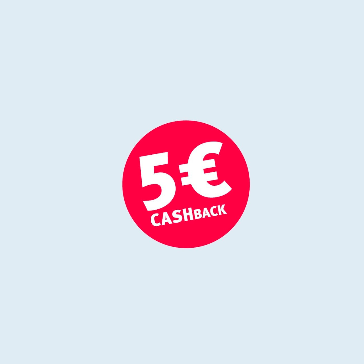 5 € Cashback-Aktion