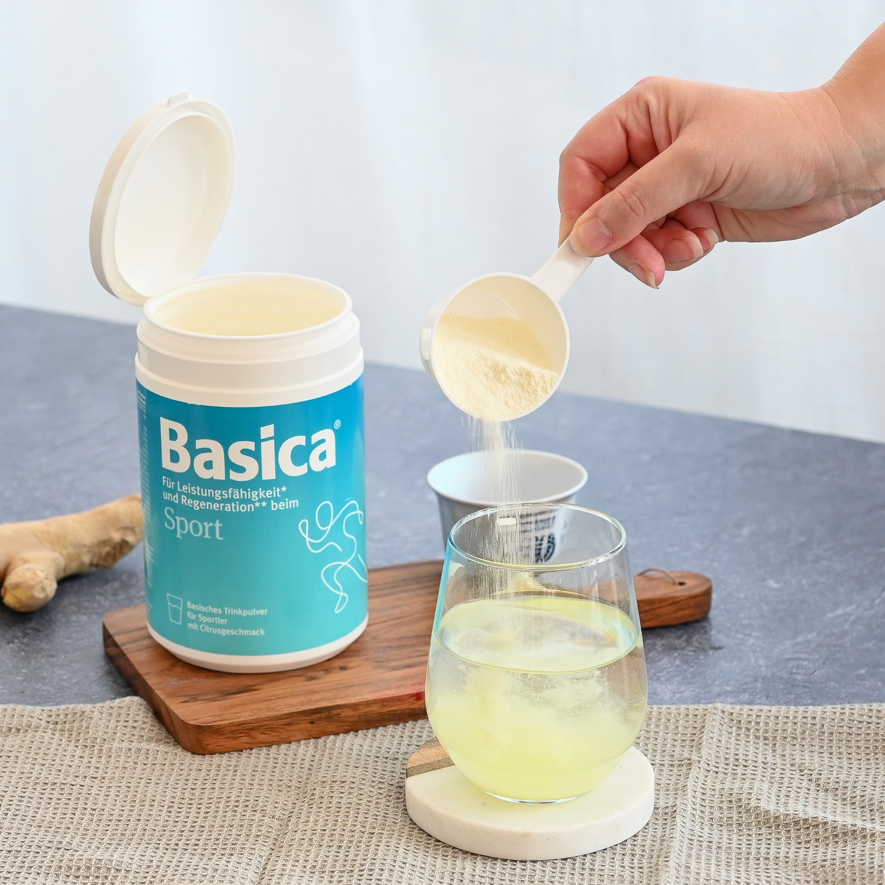 Basica Sport - Basisches Trinkpulver für Leistungsfähigkeit und Regeneration beim Sport