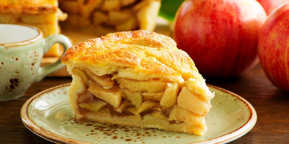 Basischer Hirseflocken-Apfelkuchen