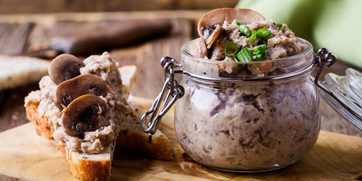 Linsenaufstrich mit Champignons