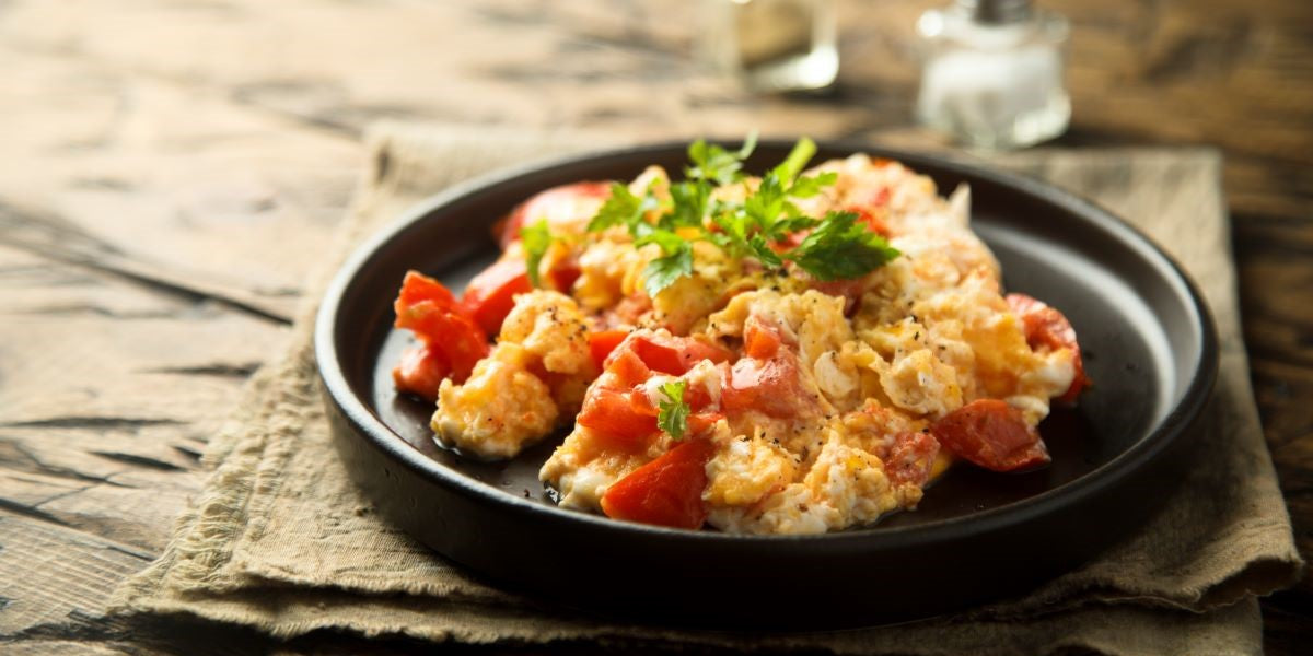 Basisches Frühstück Powerrührei